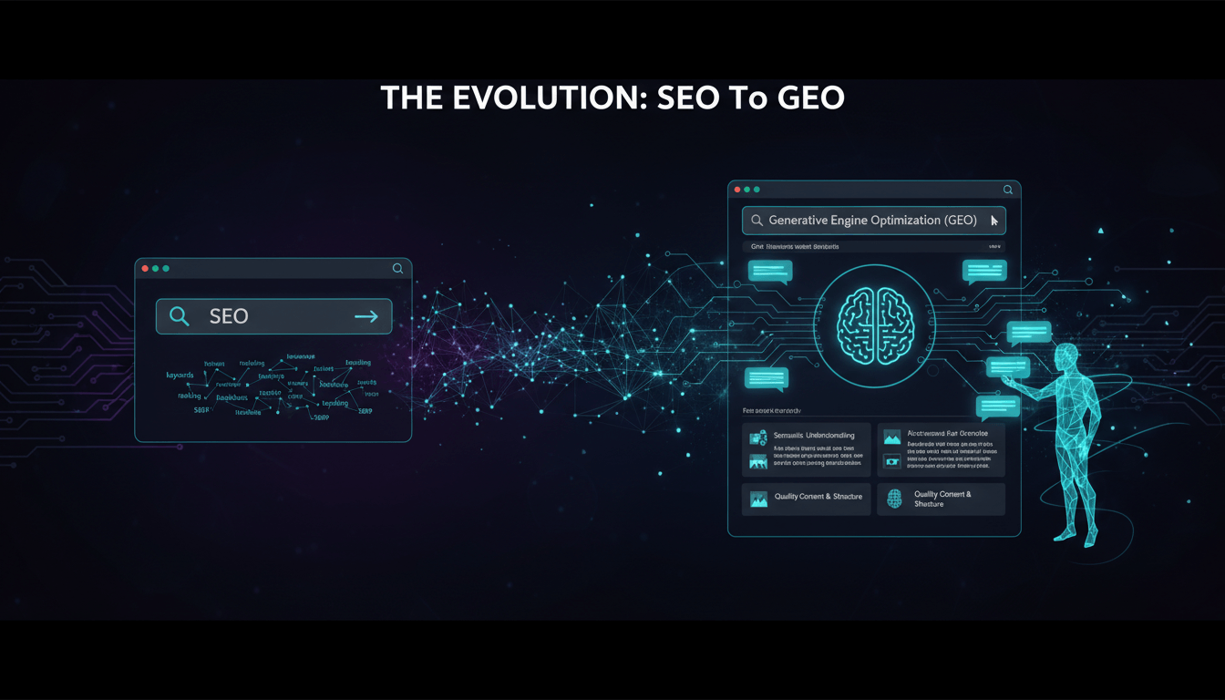 Van Zoekmachineoptimalisatie naar Generative Engine Optimization