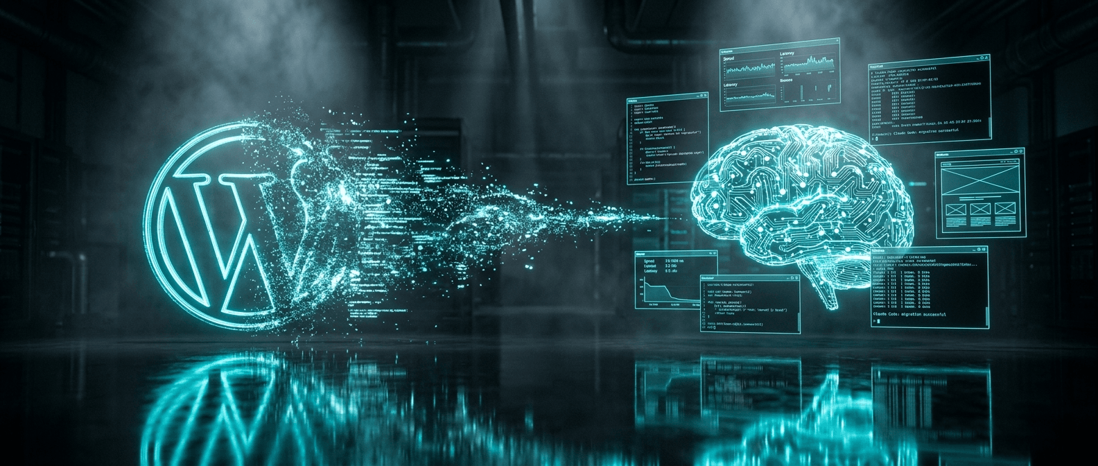 Van WordPress naar Claude Code: waarom ik na 15 jaar ben overgestapt